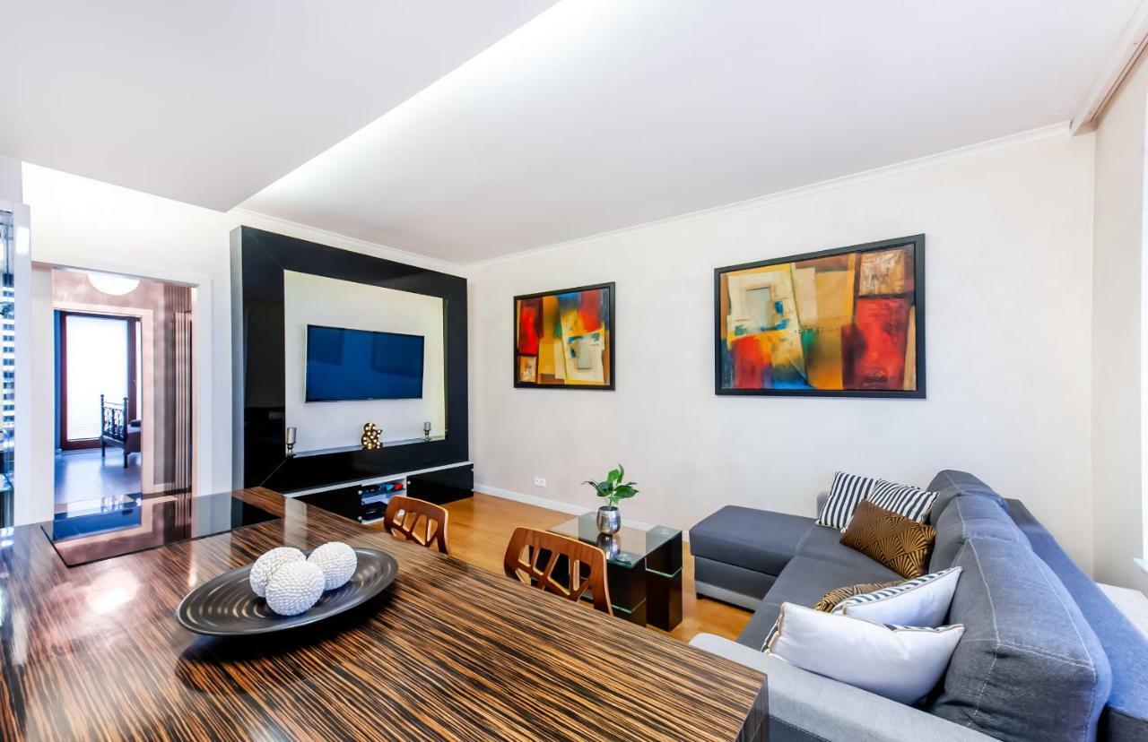 Clicktheflat Luxury Apartment In Warschau Buitenkant foto
